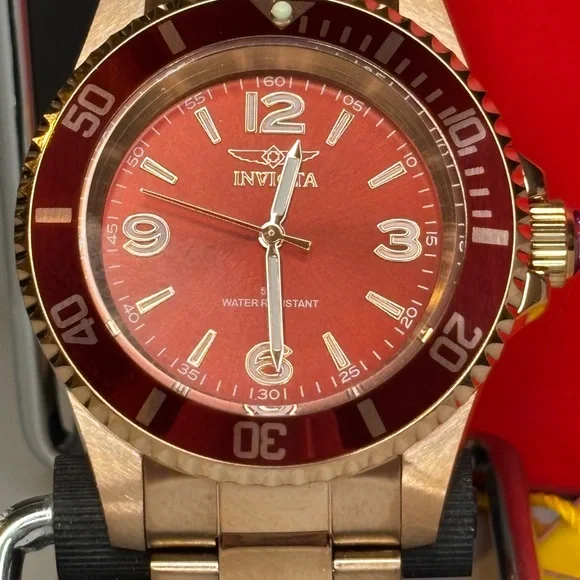 - Invicta Specialty Men's Watch - 41mm, Rose Gold